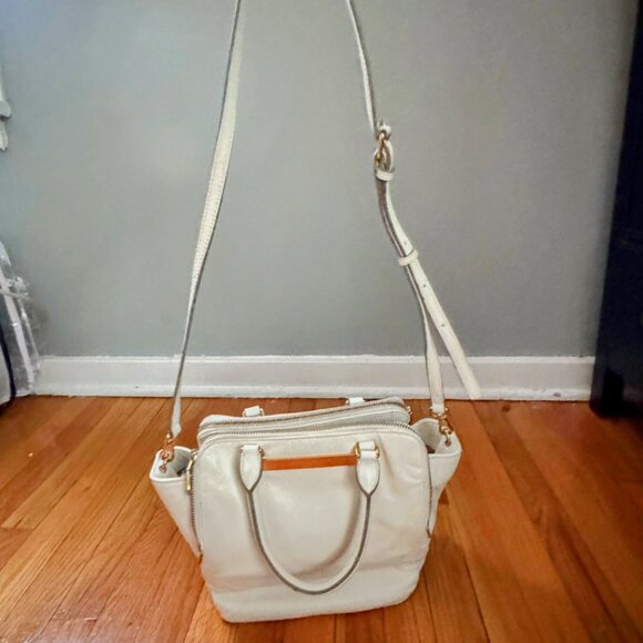 Marc by Marc Jacobs Goodbye Columbus Cream Leather Satchel Bag Shoulder Tote main image 7